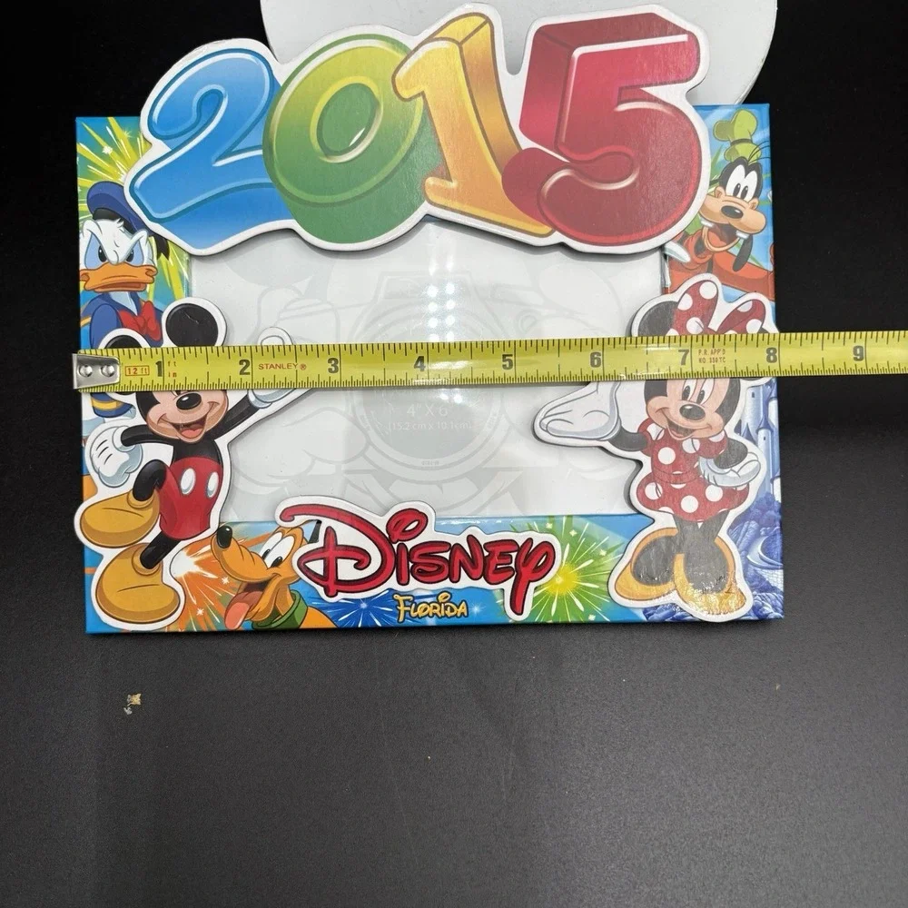 2015 Disney‎ 4x6 Picture Frame Jerry Leigh - Mickey, Goofy, Donald, Minnie